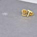 Initial Earring stylized Shot on POSH Box