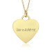 Vermeil Eternal Heart Mommy Necklace