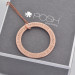 Mantra Forever Loop Necklace Stylized Photography