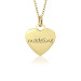 Sweetheart Vermeil Mommy Necklace Personalized Jewelry