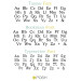 Roman Numeral POSH Bar Font